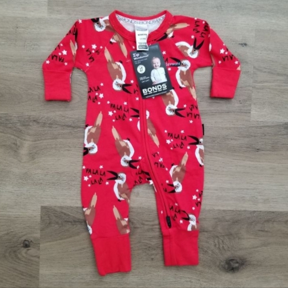 Bonds Wondersuit Christmas Size 0000